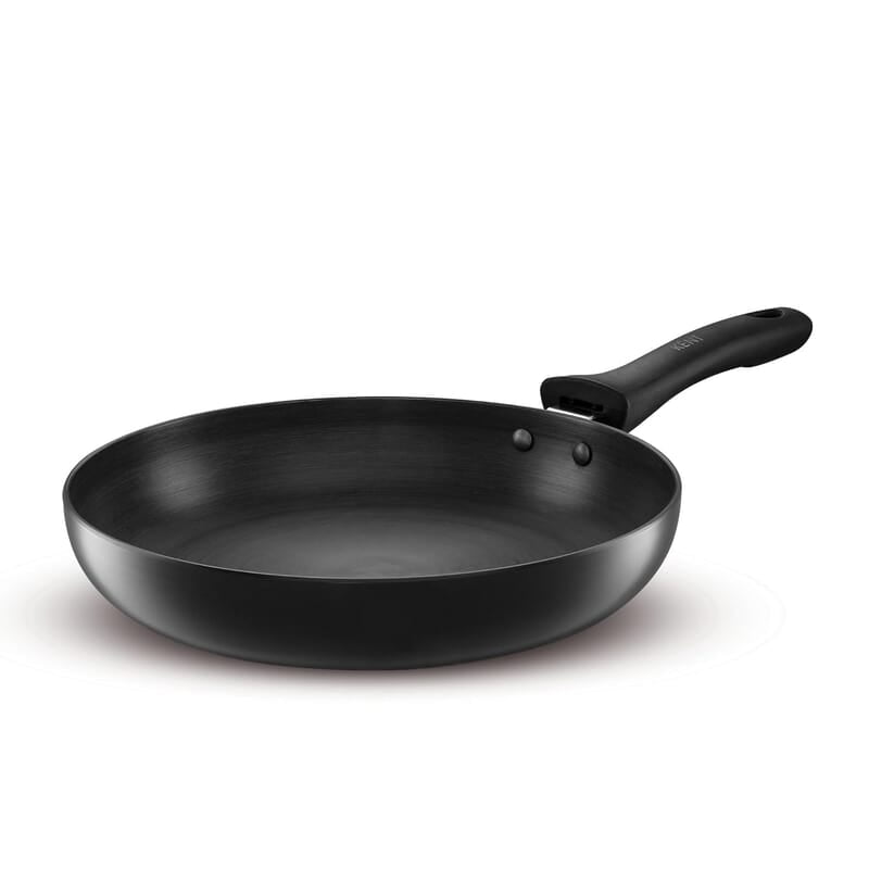 KENT Hard Anodised Frying Pan 22 CM 1.4L 3.25mm Thick Base