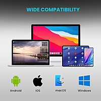 Portronics Wireless TKL Keyboard offers Bluetooth 5.3, compact design, responsive keys, long battery life, lightweight, and portable for convenience.