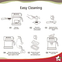 Wonderchef Regalia Espresso Coffee Maker 20 Bar  Espresso, Cappuccino, Latté, Macchiato or Ristretto at Home