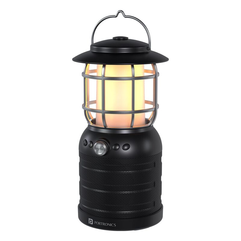 Portronics iLumi II 16W Bluetooth Speaker combines powerful sound with a stylish LED lamp. Enjoy music and ambiance in one device, perfect for home or outdoor use. Connect easily via Bluetooth.