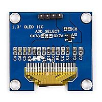 GoldenMorning 1.3 Inch I2C IIC 4pin OLED Display Module with VCCGND-Blue