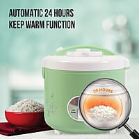 Havells Max Cook Dlx Cl 2.8 Ltr Rice Cooker, 2.8 Liter, Light Green