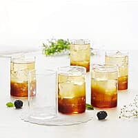 Borosil Vision Glasses Galaxy (Transparent, 295ml) Set of 6