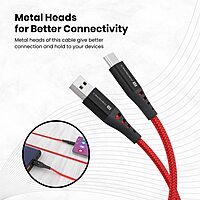 Portronics Konnect Dash 2 – 65W VOOC USB-A to Type-C is a high-speed charging cable designed for fast data transfer and efficient charging, ensuring your devices stay powered and connected.
