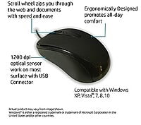 HP optical wired mouse HP optical wired mouse