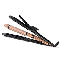 AGARO 4 in1 hair Straightener,Wavy Hair, Crimper, Curler, Hair Styler, Keratin Infused Ceramic Coated Plate