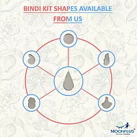 Silver Bindi Mould ,Pottu Achu