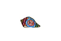 EELIKA Conch / Shankh handpainted Lord Jagannath Art || For Puja || home decor || gift for friends and family || set of 2 (Conch-1)