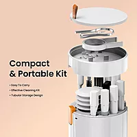 Portronics Clean G 20-In-1 Cleaning Kit for Laptop, Mobiles, and Tablets – White