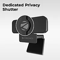 Zebronics Sharp Pro Webcam – QXGA HD Webcam with Mic, Autofocus, USB Plug & Play