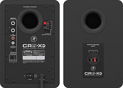 Mackie CR5-XBT (Pair) 5" Creative Reference Multimedia Monitors with Bluetooth