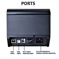 Atpos AT-302 80mm 3 Inch Thermal Receipt Printer | Auto Cutter | USB+LAN