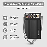 Portronics Mini 20K – 15W Wireless Magnetic 20000mAh Power Bank offers fast charging, sleek design, and portability. Perfect for on-the-go charging of your devices with magnetic alignment.