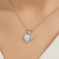 Silver Heart Pendent/Dollar for Women