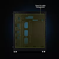 Zebronics Cronus Case with Tempered Glass & RGB