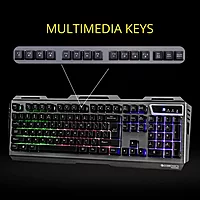 Zebronics Transformer One Keyboard & Mouse Combo offers a sleek design with multimedia keys, adjustable DPI, and ergonomic comfort. Perfect for gamers and professionals alike, enhancing productivity.
