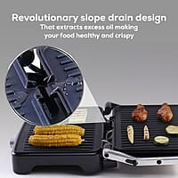 Wonderchef Sanjeev Kapoor Tandoor Professional Plus Electric Contact Grill & Sandwich Maker