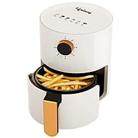 Lifelong Air Fryer 1 Year Warranty 800W, 2.5L, Air Fryer for Home, Electric Air-Fryer with 360° Hot Air