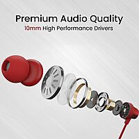 Portronics Conch Kappa – 3.5mm Earphones, Mic, Black. Enjoy clear sound and hands-free calling with these stylish earphones. Perfect for music lovers and on-the-go convenience.