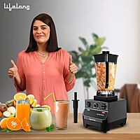 Lifelong Professional Blender/Grinder/Mixer, 2000 watts, 2 Litres BPA Free Jar, Commercial Heavy Duty Blender, High Power & Speed Blender
