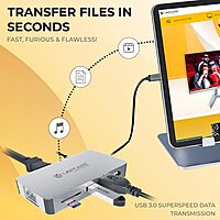 Lapcare LC-078—your all-in-one USB-C docking solution for any setup.