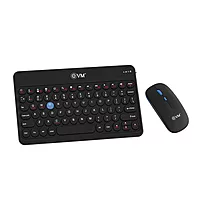 EVM WLKM & EWLM-360 EnArc Rechargable Keyboard Mouse - Black