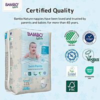 Bambo Nature Swim Pant Diaper Small Size - 7 - 12 Kg