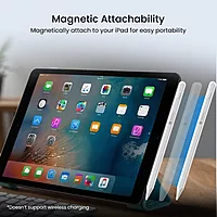 Portronics Glide Stylus Pencil – iPad Compatible, provides precision, smooth writing. Ideal for artists, note-takers, sleek design, long battery life.