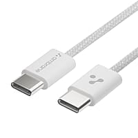 Ambrane 60W Type-C to Type-C Fast Charging Cable for Smartphones, Tablets, Laptops, iPhone 15 & Other Type C Devices, PD Technology, 480Mbps Data Sync, 1.2M (ABCC-60