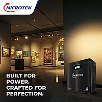 Microtek I-Lithium 1500 SW WiFi Inverter with 1280Wh Built-in Lithium Battery