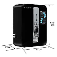 Faber Neutron pro RO + UV + MAT +Copper Guard + PH Enhancer, 10lts, Suitable Upto 2500 TDS