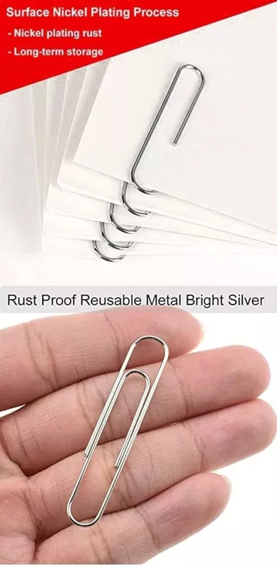 Laxmi Steel Gem Paper U Clips