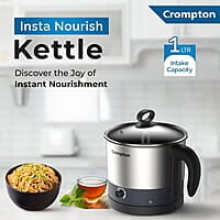 Crompton Multi-Purpose Kettle 1 Ltr Temperature Control Knob