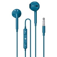Zebronics Zeb-Buds 30 3.5Mm Stereo Wired In Ear Earphones With Mic For Calling, Volume Control, Multifunction Button, 14Mm Drivers, Stylish Eartip,1.2 Meter Durable Cable And Lightweight Design