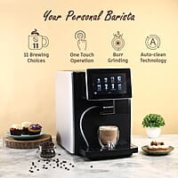 Wonderchef Regalia Fully Automatic Coffee Machine with Large 7 Inches Display