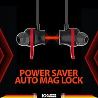 Blaupunkt Newly Launched BE120 Touch Wireless in Ear Neckband with Multi-Touch Control I Auto Magnetic Off I Gaming Ready I 40H Playtime I Turbovolt Charging I Built-in Handsfree Calling