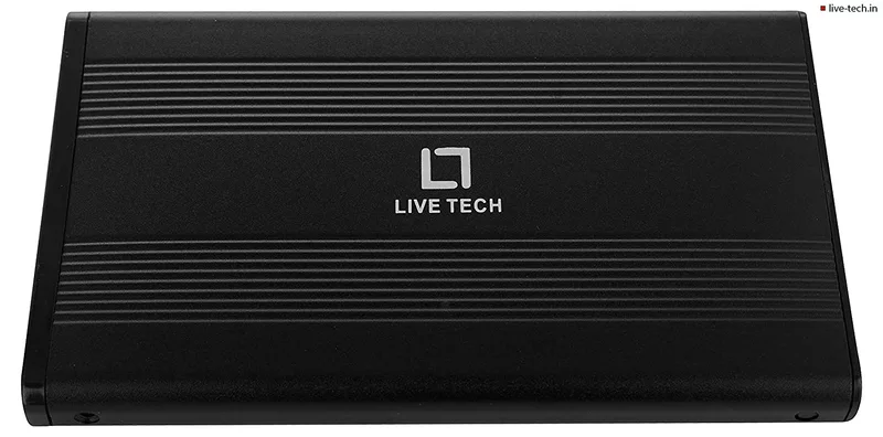 Live Tech LT 2.5 Laptop Ext Sata Casing,USB 3.0, 2TB offers high-speed data transfer and ample storage.