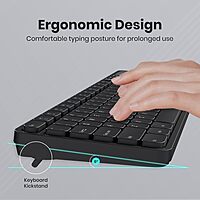 Portronics Key 8 Wireless Keyboard & Mouse Combo – Numeric Pad | Black | 1 Year Warranty
