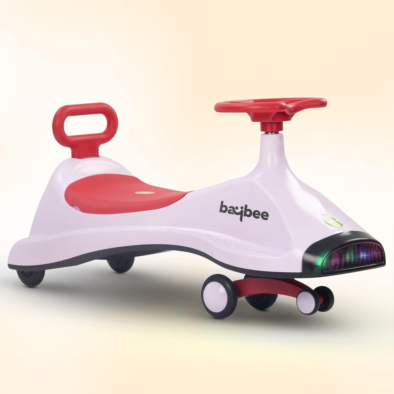 Baybee Primo Kids Magic Swing Cars for Kids- Pink