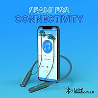 Portronics Harmonics 250 – 60H Headset, Fast Charge, Green. Enjoy immersive sound with long battery life, quick charging, and a stylish design. Perfect for music lovers and gamers alike!