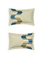 Grid Turkish Tiles Elemental DDecor Bed Sheet