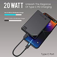 Portronics Boosty 10K is a sleek 10000mAh power bank with 15W wireless charging. It features dual USB ports, fast charging, and a compact design, perfect for on-the-go charging needs.