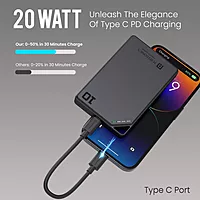 Portronics Boosty 10K is a sleek 10000mAh power bank with 15W wireless charging. It features dual USB ports, fast charging, and a compact design, perfect for on-the-go charging needs.