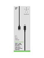 Belkin International Lightning Cable 2A 1m USB-C Cable with Lightning Connector