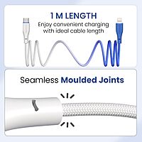 POR 3013 HUE X C-Lightning – 20W USB-C to Lightning Braided Cable 1M 06 Months