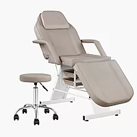manual chair with light brawon color