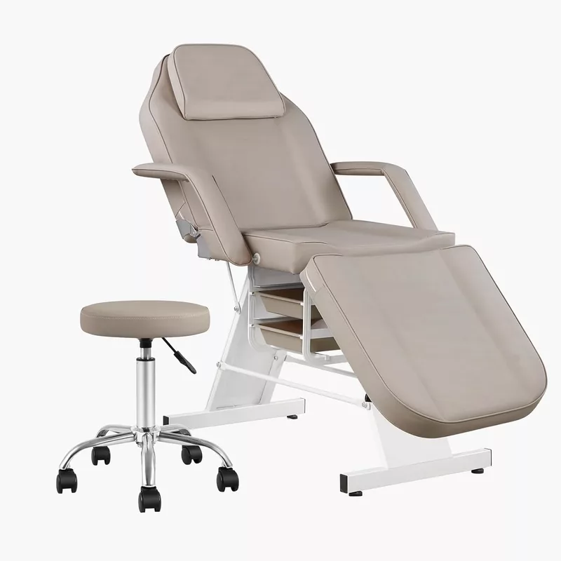manual chair with light brawon color