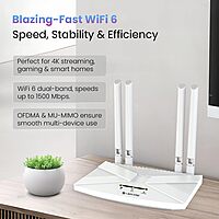 Lapcare W‑III 4G LTE SIM router: 300 Mbps 2.4 GHz Wi‑Fi (802.11b/g/n), Nano‑SIM slot, external antenna, supports up to 32 devices—ideal for home/office backup.
