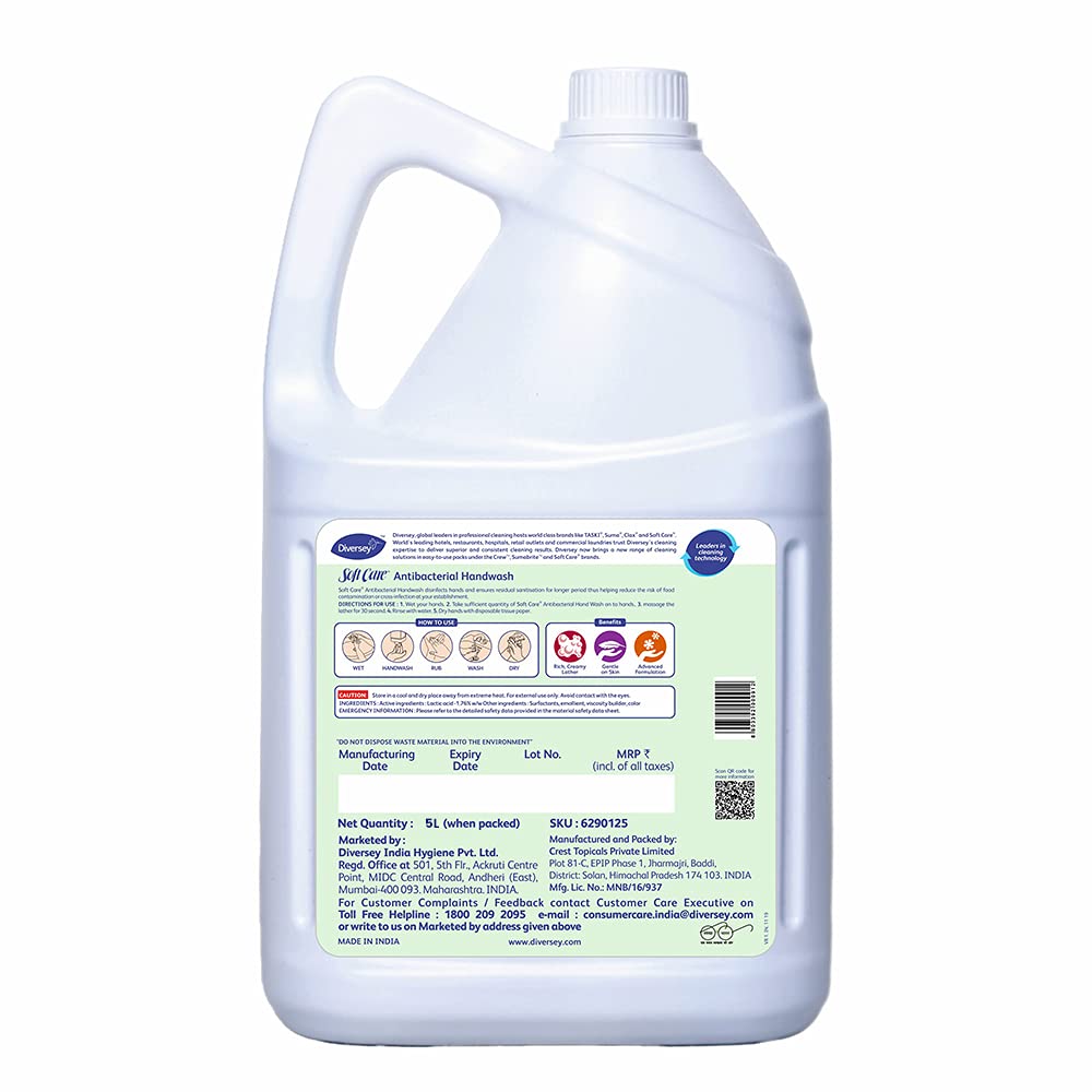 Softcare Antibacterial Hand Wash 5L