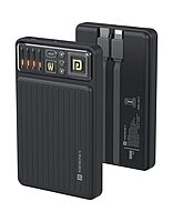 Portronics Luxcell Bind Mini 10K Power Bank – 10000mAh | 22.5W Fast Charging |Black
